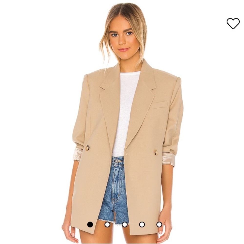 ANINE BING KAIA BLAZER, SAND